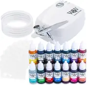 Watson & Webb Foundation Selection - 17pcs Cake Airbrush Decorating Kit