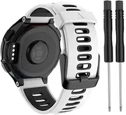 [VEVEL] Watch Band For Garmin Forerunner 735XT 735/220/230/235/620/630 Watch Soft Silicone Strap Replacement Sport Watchband Waterpoor