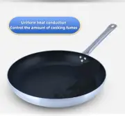 Chui Da Huang household red hree-piece frying pan set, non-stick pan No pot lid