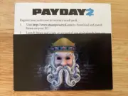 PAYDAY 2 - E3 2015 Secret Mask King Beard - Steam digital game code x1
