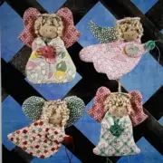 Vintage Doll Pattern Scrappy Angels Curiosity Shoppe Townshend VT 2002 NEW