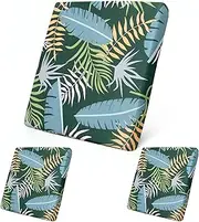 Outdoor Patio Sofa Cushion Cover, Stretchy Replacement Covers for Patio Furniture Cushions, Soft Couch Slipcovers, Flexible Seat Covers and Durable Chair Protectors (3Pcs)