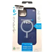 Speck Presidio 2 Pro Case for iPhone 15 Plus/14 Plus with MagSafe Coastal Blue