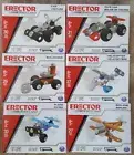 *BRAND NEW* Set of 6 ERECTOR by Meccano Robotics & Engineering FREE SHIPPING
