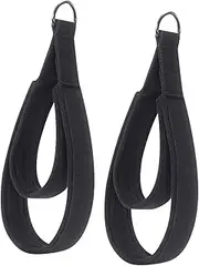 Perfeclan 2x Pilates Double Loop Straps for Reformer D Rings Straps Gym Exercise Equipment for Fitness Workout Core Training Gymnastics