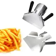 Durable Stainless Steel Chip Scoop French Fries Shovel Serving Scooper AU