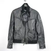 在飛比找蝦皮購物優惠-200303男裝品牌GIPSY德軍飛行員真皮夾克外套