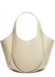 Coperni Swipe Leather Bucket bag - Sand ONE SIZE