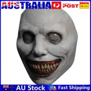 2Pcs Creepy Halloween Mask Smiling Demons Horror Evil Face Party Cosplay Props A