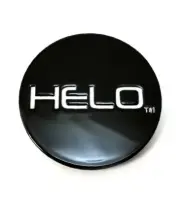 Helo Gloss Black Wheel Center Hub Cap 2.75" OD Snap In 1513S01
