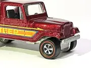 CUSTOM REDLINE MINT HOT WHEELS JEEP SCRAMBLER MADE IN MALAYSIA 1982