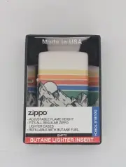 Zippo Premium Mountain Design 48573 "Double Torch" refillable Butane Lighter