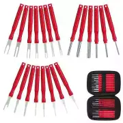 21Pcs Car Terminal Removal Tool Kit Uto Cable Plug Remove Puller Electrical Wire