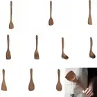 Wenge Wood Wok Shovels Non-stick Wooden Spatula Set Pan