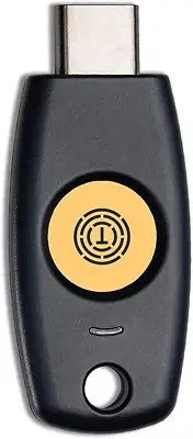 FIDO2 U2F Security Key Passkey Two-Factor Authentication (2FA) USB Key Pin+Touch