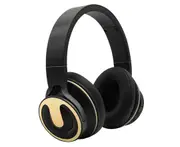 Wireless Bluetooth-compatible 5.0 Dynamic 3.5mm Headphone Bass Stereo Sport Phone Headset-Golden - Golden