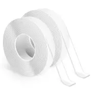 Nano Double Sided Tape, 2 Rolls Total 6M Multipurpose Removable Mounting Tape
