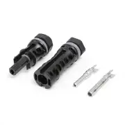 1 Pair PV Connector 1500V 35A IP67 Panel Mount Coupler For Inverter System