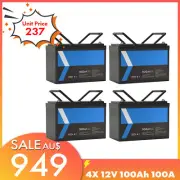 48V 100Ah 24V 200Ah Lithium LiFePO4 Battery | BMS | 3000+ Cycles 2yr warranty