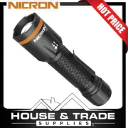 Nicron Flashlight Mini Zoomable 600 Lumens Torch F51