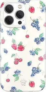 Velvet Caviar Protective iPhone 15 PRO MAX Case - Compatible with MagSafe [10ft Drop Tested] - Berry Phone Case