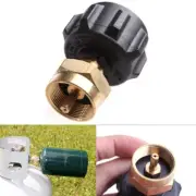 1 LB Gas Cylinder Propane Regulator Valve Refill Adapter Outdoor BBQ Tank QCC1