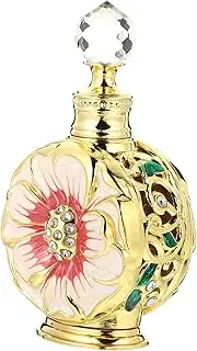 12ml Red Rose Perfume Bottle Essential Oil Container Perfume Red Lids Leakproof and Glass for Travel