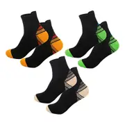 3 Pairs of Plantar Fasciitis Compression Socks Compression Foot Sleeves for Men and Women-Set 2