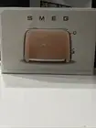 SMEG 2 Slice Toaster Rose Gold Brand New Sealed In Box!