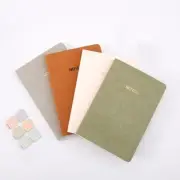 Hardcover Leather Notebook 160 Pages Wide Lined Business Notepads for Office