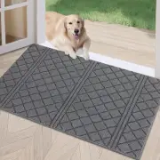 REFETONE Indoor Doormat Front Back Door Mat 36"x59" Absorbent Rubber Backing ...