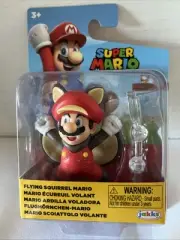 2024 Super Mario Flying Squirrel Mario 2.5" Action Figure World of Nintendo