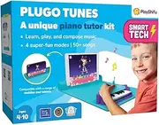 PlayShifu Plugo Tunes by - Piano Learning Kit | Musical STEAM Toy for Ages 4-10 - Music Instruments Gift for Boys & Girls (Works with iPads, iPhones, Samsung tabs/Phones, Kindle Fire)