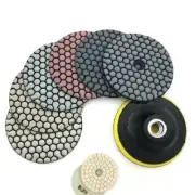 Diamond Dry Polishing Pad 4 inch 24+2 Marble Buff Granite Concrete Stone quartz