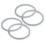 4 Pack Gasket Rubber Seal Ring with Lip Replacement for Nutribullet, Rubber Ring