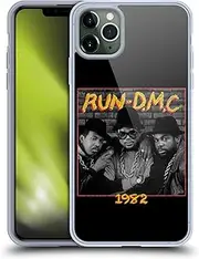 Head Case Designs Officially Licensed Run-D.M.C. Photo 1982 Key Art Gel Case [Military Grade Protection] Compatible with Apple iPhone 11 Pro Max