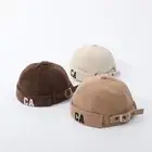 Japanese Style Beanie Hats Brimless Brimless Hip Hop Hats Children Toddler