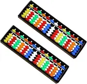 Hohopeti Cognitive Toy for Boys and Girls Abacus Toy 13 Beads Counting Teaching Aid for Young Children