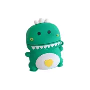 2 Pcs Universal Wireless Couple Green Dinosaur Bluetooth Headphone Protective Shell For Apple Airpods