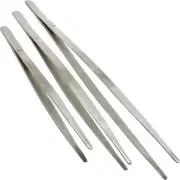 Large Tweezers 8" 10" 12" Jewelers Art Craft Ceafts Hobby Jewelry Tools3Pcs