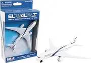 Daron El Al Airlines Single Plane Die-Cast Metal S Airplane Model Toy with Plastic Parts for Kids Ages 3+
