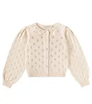 [The New Society] The New Society Marina cotton cardigan Y 8 white