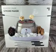 SHARPER IMAGE Electric Tabletop S'mores Maker for Indoors 4 Skewers NEW SEALED