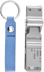 Thick Fingernail Clippers, Anti-Splash Stainless Steel Lightweight Manicure Tool, Trim Fingernail Styling Tools, Portable Travel Scissors for Kids, Adults