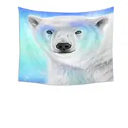 Pastel Dream Polar Bear Tapestry