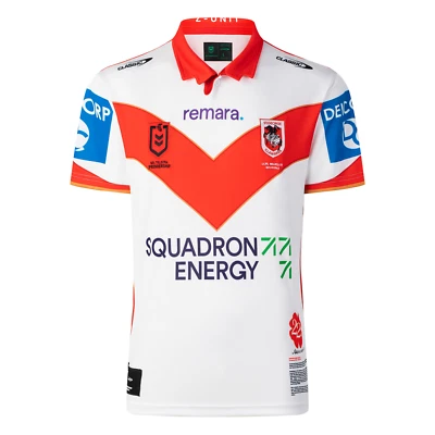 ST GEORGE DRAGONS 2025 NRL TEAM KIDS YOUTH ANZAC ROUND COMMEMORATIVE JERSEY