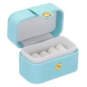Ring Box Romantic Engagement Ring Box Jewellery Storage Blue