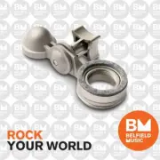Universal Audio UA Mic Mount for Bock 167 & 187 Microphones - Silver