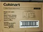 cuisinart 4 slice classic metal toaster
