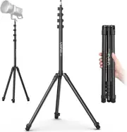 T270 Photography Light Stand - 8.8FT/270cm Adjustable Tripod Stand, Aluminum Stu